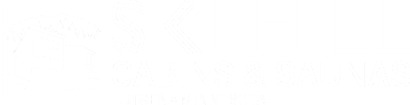 Ski Hill Cabins and Saunas logo.